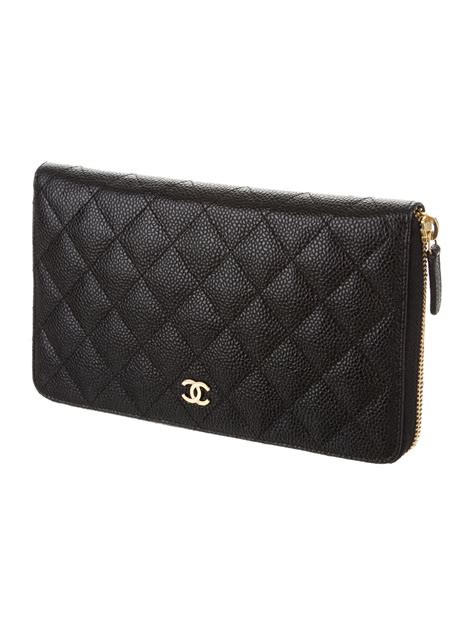 chanel classic quilted wallet price|authentic chanel wallet.